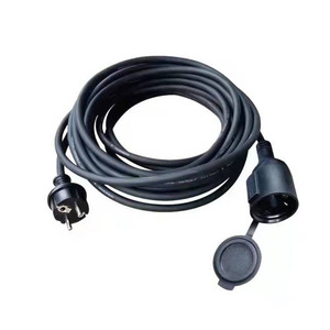สายไฟต่อพ่วง IEC C20 ยางหุ้ม 1 ช่องเสียบ IP65 สายไฟกันน้ำสำหรับใช้งานกลางแจ้ง - Product Image 4