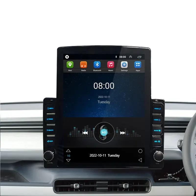 Wemaer Android 9,7 "сенсорный экран универсальный автомобильный радиоприемник с IPS вертикальным экраном Автомобильный GPS навигатор Android плеер