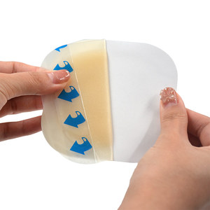 Medical <strong>Hydrocolloid</strong> Dressing Tape Bordered <strong>Hydrocolloid</strong> dressing <strong>Thin</strong> <strong>Hydrocolloid</strong> Material - Product Image 3