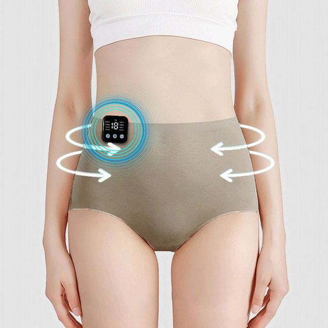 Wireless EMS Pulse Muscle Stimulation Smart Body Massage Activating Buttocks Women's Underwear Bikini Shorts Custom
