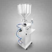 Machine de remplissage verticale pneumatique en acier inoxydable pour pâtes et liquides