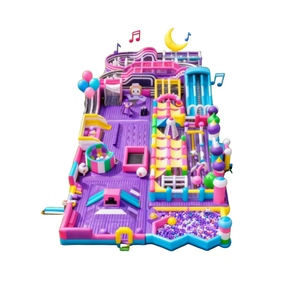 Grand château gonflable d'extérieur, labyrinthe, <span class=keywords><strong>aire</strong></span> <span class=keywords><strong>de</strong></span> <span class=keywords><strong>jeux</strong></span> pour enfants et <span class=keywords><strong>adultes</strong></span>, ville <span class=keywords><strong>de</strong></span> divertissement à vendre - Product Image 1