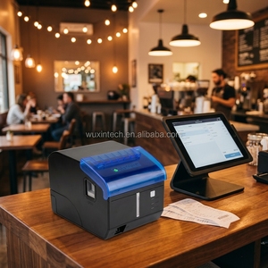 WUXIN POS 80mm <strong>3inch</strong> Ticket Thermo Printer Imprimant WiFi LAN Impresora Thermal Receipt 80 mm Printer Bill Printers POS Printer - Product Image 1