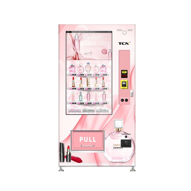 TCN Touch Screen Hair Perfume Bottle Cosmetic Makeup Vending Machine