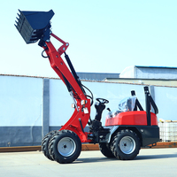 Chinesischer Hersteller Mini-Radlader Euro 5 CE EPA Bau- und Landwirtschafts-Radlader Starke Leistung Hydraulischer Diesel-Minilader