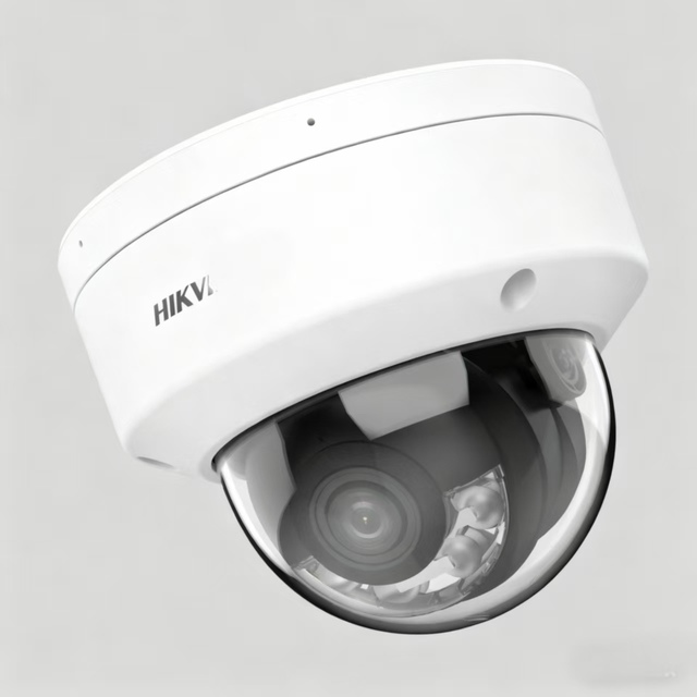 Hikvsion 8MP 4K Full Color Dome IP Camera EK-2CD2187G2-LSU Built-in Mic Face Capture Security Camera