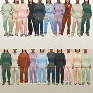 Personnalisé Automne Surdimensionné 360 Grammes Coton Lavé Écologique Col Lâche Hommes Pull de Haute Qualité Poids Lourd Manches Longues - Product Image 4