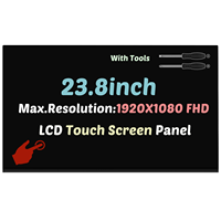 شاشة لمس LCD بديلة مقاس 23.8 بوصة لجهاز HP 24-XA0040 24-X L17303-272 L17303-272-RB LM238WF5-SSD1 بدقة 1920×1080 FHD
