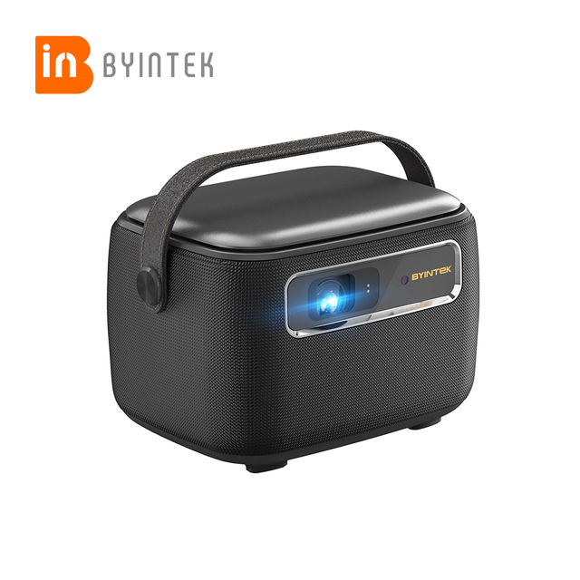 BYINTEK R20 3D 4K Mini 4K WIFI Smart LED DLP Android Mobile Home Theater Portable Video Projector With Battery for Schools HD