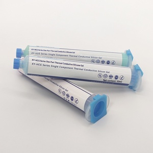 Dissipateur thermique à base de silicone à faible résistance thermique à l'échelle nano, conductivité thermique élevée à haute température 2,0-10,0 W pour processeur et carte graphique - Product Image 1