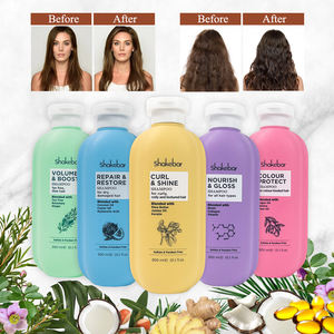 Shakebar-champú de queratina para rizar el cabello, conjunto de champú y acondicionador hidratante, con etiqueta privada, para el cuidado del cabello - Product Image 5