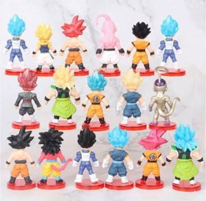 Vente en gros de nouveaux ensembles de figurines DBZ - 21 pièces, mini figurines d'action, ensemble Dragonball - Product Image 2