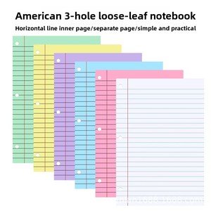 Carpeta de Papel de Alta Gama con Cierre, Bloc de Notas de Hojas Sueltas, Carpeta Multifuncional para Gerentes, Estuche de Almacenamiento Universal para Negocios, A5 - Product Image 5