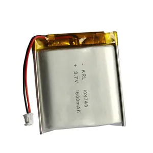 TCT Approval 3.7v Lipo Lithium Polymer Battery Cells 1600mah 103740 For Refurbished Cell Phones