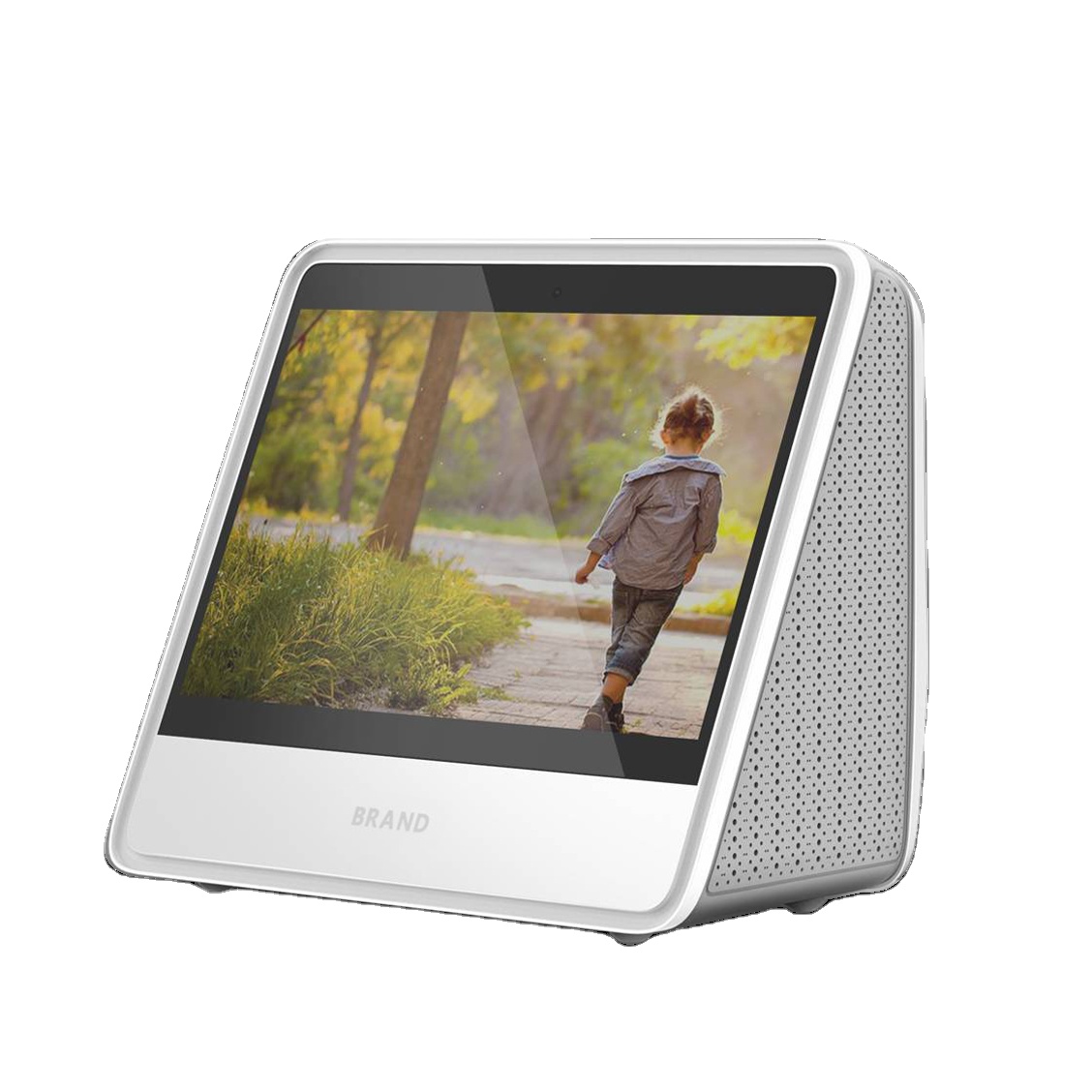 Новый дизайн Smart Wifi Alexa Смарт беспроводная акустическая система голосовой под контролем звука Alexa динамик с сенсорным экраном в сборе для домашнего кинотеатра