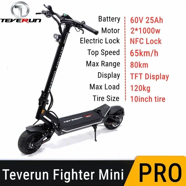 Teverun Fighter Mini Pro 60V 25Ah