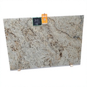 Comptoirs en granit Colonial Gold à surface flammée, design moderne et écologique pour villas, garantie de 2 ans, dalles découpées sur mesure - Product Image 1