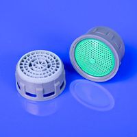 Filtre de Robinet Personnalisé en Silicone et Plastique, Petit Aérateur de Robinet en Plastique, Pulvérisateur Économiseur d'Eau avec Filet Filtrant