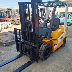 Venta Económica en Shanghái de Montacargas Usado Importado de Japón <span class=keywords><strong>TCM</strong></span> Original FD25 de 2.5 Toneladas en Stock - Product Image 3