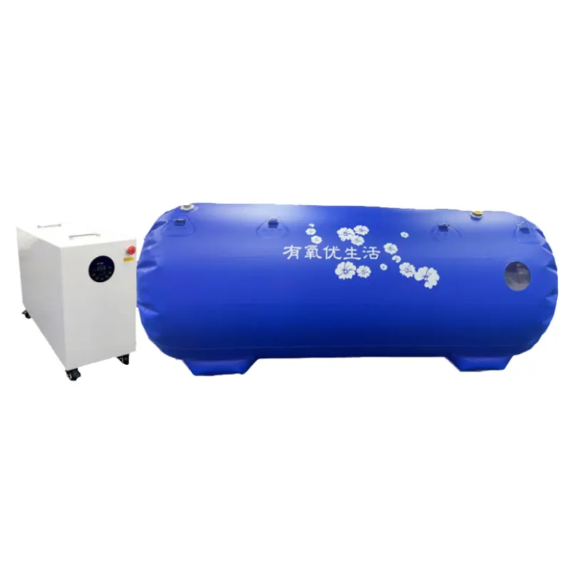 Capsula soft Spa civile per camera di ossigeno iperbarica orizzontale e piccola per uso domestico all'ingrosso e al dettaglio