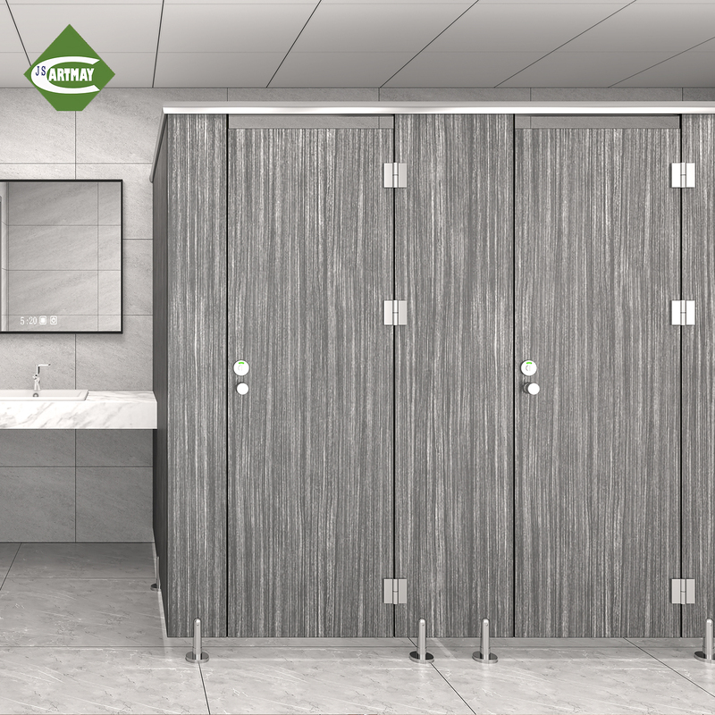 Cartmay Compact Laminate Shower Toilet Partition