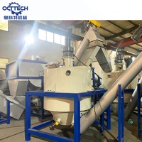 Usine de recyclage de déchets PVC PET 300-1000 kg/h