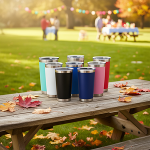 Hipdeer Music Player Tumbler 20oz Stainless Steel Cola Shaped Insulated Portable Wireless Speaker Party Water Bottle - Product Image 2