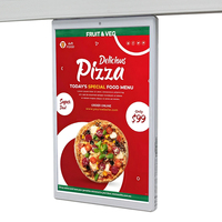 Écran LCD double face de 10,1 pouces, affichage numérique WiFi TFT, affichage publicitaire pour supermarché, fabricant d'écrans LCD personnalisés