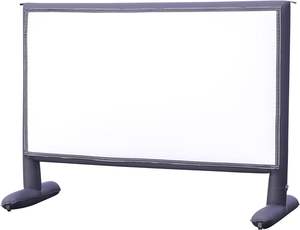 SAYOK, pantalla <span class=keywords><strong>de</strong></span> proyector <span class=keywords><strong>de</strong></span> película inflable <span class=keywords><strong>de</strong></span> 100 pulgadas, 9,6 pies, para pantalla <span class=keywords><strong>de</strong></span> película duradera para interiores y exteriores, sin necesidad <span class=keywords><strong>de</strong></span> seguir inflando - Product Image 2