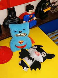 Porte-clés figurine Fuggler, série 4, boîte mystère, mignon monstre dentu, poupée en peluche parodie à thème co-marqué DC - Product Image 5