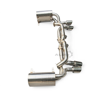 Sistem Knalpot Catback Valvetronic Langsung dari Pabrik untuk Porsche 996.2 3.4 3.6 2002-2005 Muffler Performa Tinggi 1:1 OEM Fitment