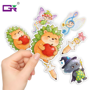 Pegatinas Personalizadas de Dibujos Animados con Película Estrellada, Pegatinas Brillantes, Pegatinas de Dibujos Animados con Corte Personalizado, Decoración para Diarios, Calcomanías para Vasos F&B, Regalo para Padres e Hijos - Product Image 1