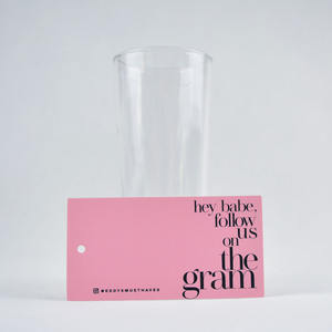 Étiquette de vêtement en papier de haute qualité, personnalisable avec impression et estampage, nouveau design tendance - Product Image 5