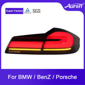 Accesorios para Auto Serie 5 G30, Conjunto de Luces Traseras LED Completas con Lente Transparente 18-20, Plug & Play LCI, Luces de Freno e Intermitentes - Product Image 2