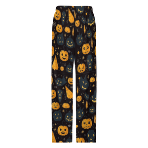 I disegni spettrali <span class=keywords><strong>di</strong></span> Halloween da donna in tutto stampano i pantaloni del pigiama termico personalizzati per <span class=keywords><strong>la</strong></span> <span class=keywords><strong>notte</strong></span> <span class=keywords><strong>di</strong></span> Halloween - Product Image 2