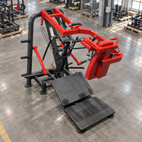 Machine à Squat Pendulaire à Charge Libre en Acier pour Entraînement des Jambes, des Fessiers et des Abdos, Usage Commercial, Équipement de Fitness pour Salle de Sport