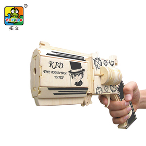 Ensemble de jouets d'<span class=keywords><strong>action</strong></span> d'anime <span class=keywords><strong>en</strong></span> <span class=keywords><strong>bois</strong></span> pour bricolage, kits de modèles d'arc de voleur fantôme, assemblage d'affichage de jeu de cosplay inspiré de collection requis - Product Image 5