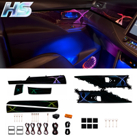 Éclairage d'ambiance pour voiture Innova 110 cm, 64 couleurs LED, éclairage d'ambiance intérieur pour Toyota Innova Crysta 2016-2022