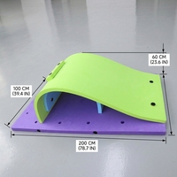 JW-237 Materiale Galleggiante in EVA per Sci Nautico e Nuoto 200x100x60cm, Giocattoli Educativi, Scivoli d'Acqua e Attrezzature per Giochi Acquatici