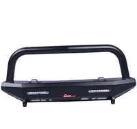 Pare-chocs avant en acier OEM de haute qualité pour Nissan NP300 (2010-2018) Modèle Q08 Finition noire mate Installation facile Garantie 1 an
