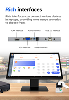 Wucaihong Factory Direct Pure Plane 9.7 10.1 15.6 19 21.5 23.8 "Moniteur à écran tactile capacitif LCD pour Business ATM POS Machine