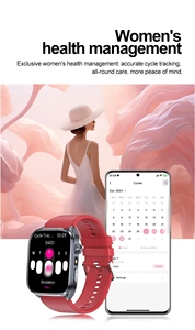 Smartwatch ultra ET572 2.0 pouces écran TFT comptage de pas rappel de médicaments montre de santé intelligente lampe de poche Smartwatch 2025 - Product Image 4