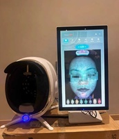 AI Skin Analyzer 3D Facial Skin Analysis Machine 8 Spectrum Skin Tester with Microscopic Detector for Beauty Salon