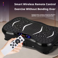Plateforme vibrante de fitness verticale de haute qualité en ABS, ultra-mince, pour amincissement corporel, charge 150 kg, vente en gros