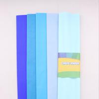 Colorful Crepe Paper Roll for Handmade Crafts Papel Crepe Paper & Paperboards