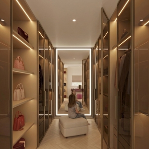 Armario Vestidor Personalizado VIQ: Armonía entre Funcionalidad y Estética para Apartamentos de Alta Gama y Casas Modernas - Product Image 6