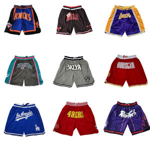 Hoge Kwaliteit Groothandel Justdon Geborduurde Ademende Mesh Snel Droog Basketbal Shorts Gewoon Dragen Broek - Product Image 3