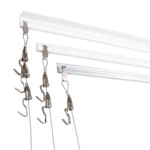 Support de suspension réglable en métal pour peinture, galerie d'exposition, fil d'acier, crochet de calligraphie pour exposition - Product Image 1