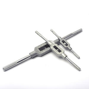 Outil de taraudage à barre droite de qualité industrielle, finition chromée, jeu de clés à douille DIY, clé à taraud en acier personnalisable OEM pour métrique - Product Image 3