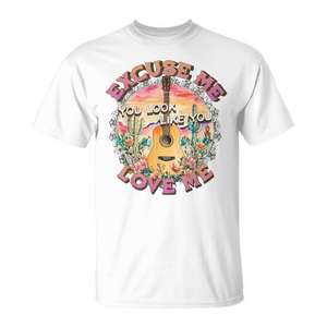 Perdón, pareces que me tienes miedo, camiseta retro estilo western del desierto - Product Image 1